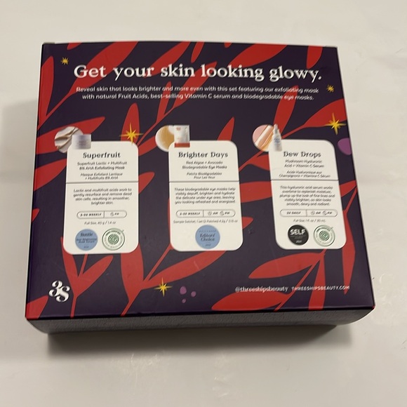 Three Ships, Brighter Skin 3-Piece Set , New, Unopened - Picture 2 of 5